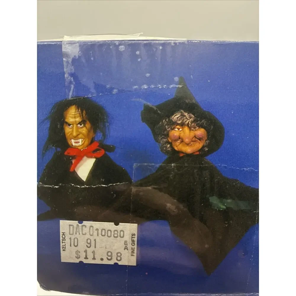 Halloween Hanging Red Lighted Eye Shaking Motion Sensor Witch NOT WORKING Read!